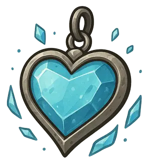 Amulette du Cœur Gelé