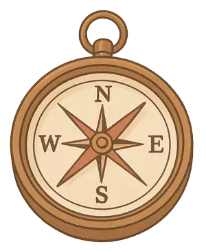 La boussole de Daphné qui avait mystérieusement disparue