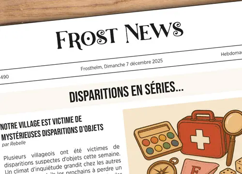 Preview du Frost News
