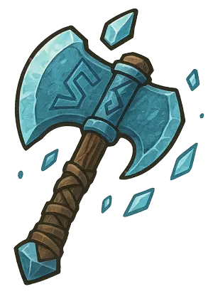 Hache Runique du Givre