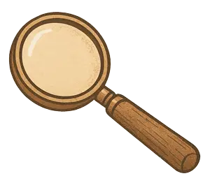 La loupe de Théodore qui avait mystérieusement disparu